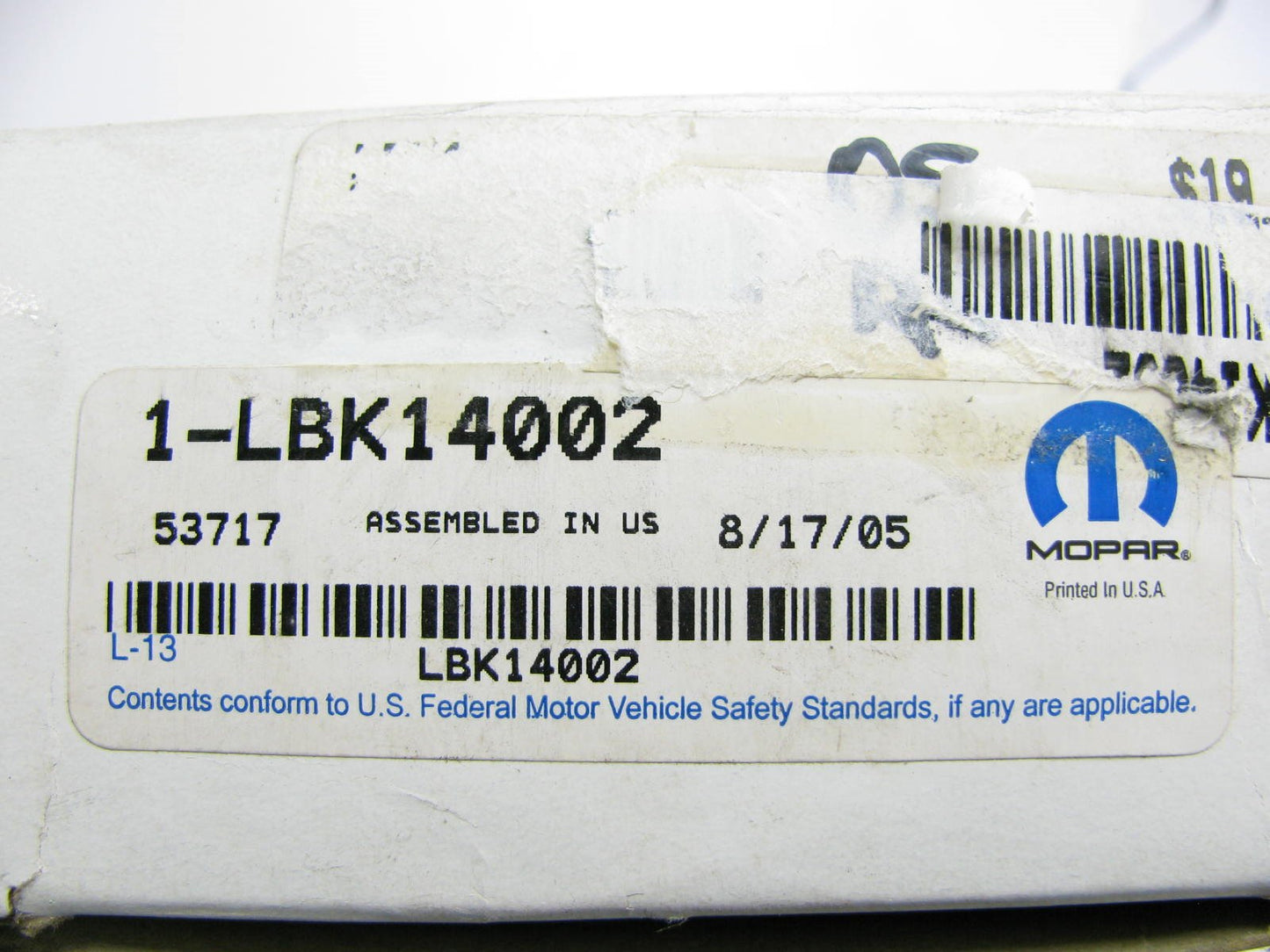 LBK14002 Spare Headlight Turn Signal Light Bulb Kit OEM For 01-06 Town & Country