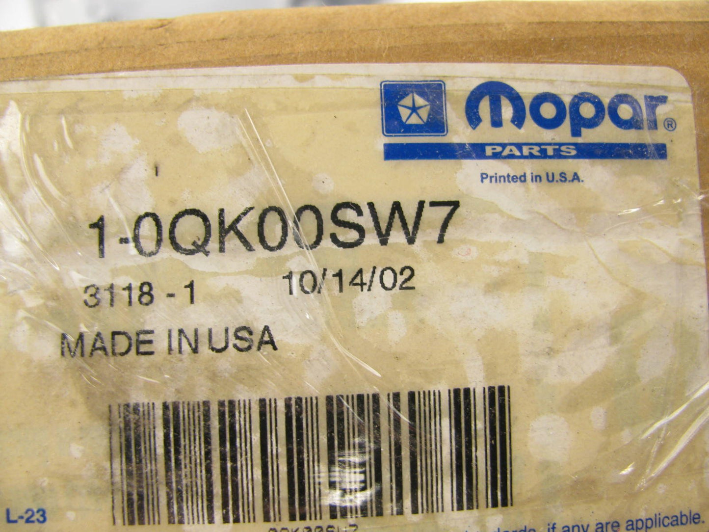 NEW - OEM QK00SW7 RIGHT Outside Sliding Door Handle WHITE