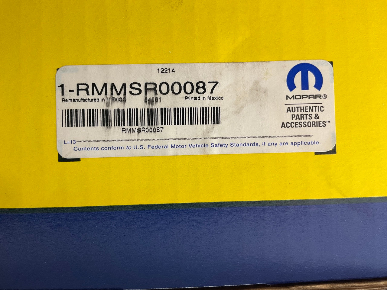 Reman Magneti Marelli RMMSR00087 Starter 1998-2001 Chevy Metro, 89-97 Geo Metro