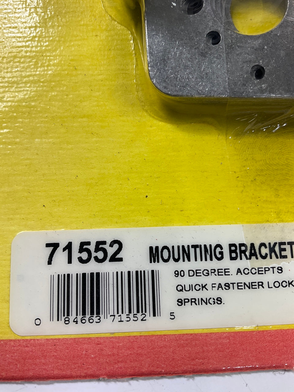 Moroso 71552 Quick Fastener Mounting Brackets - 90 Degree - 10 Pack