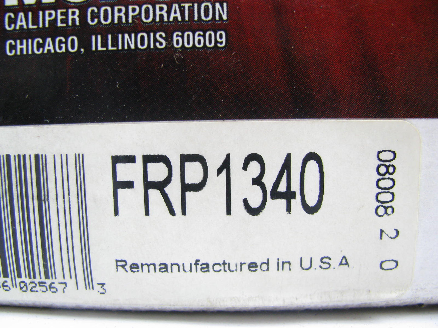 Morse FRP1340 REAR Brake Caliper Set NO PADS