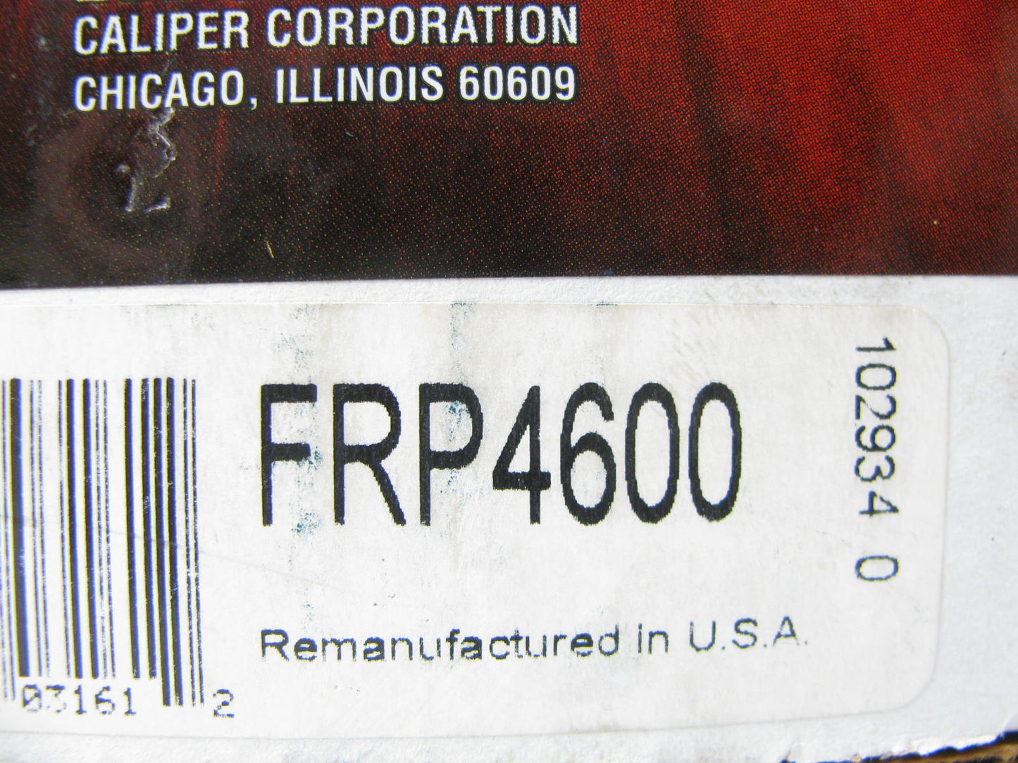 Morse FRP4600 Remanufactured Brake Caliper Set - Front