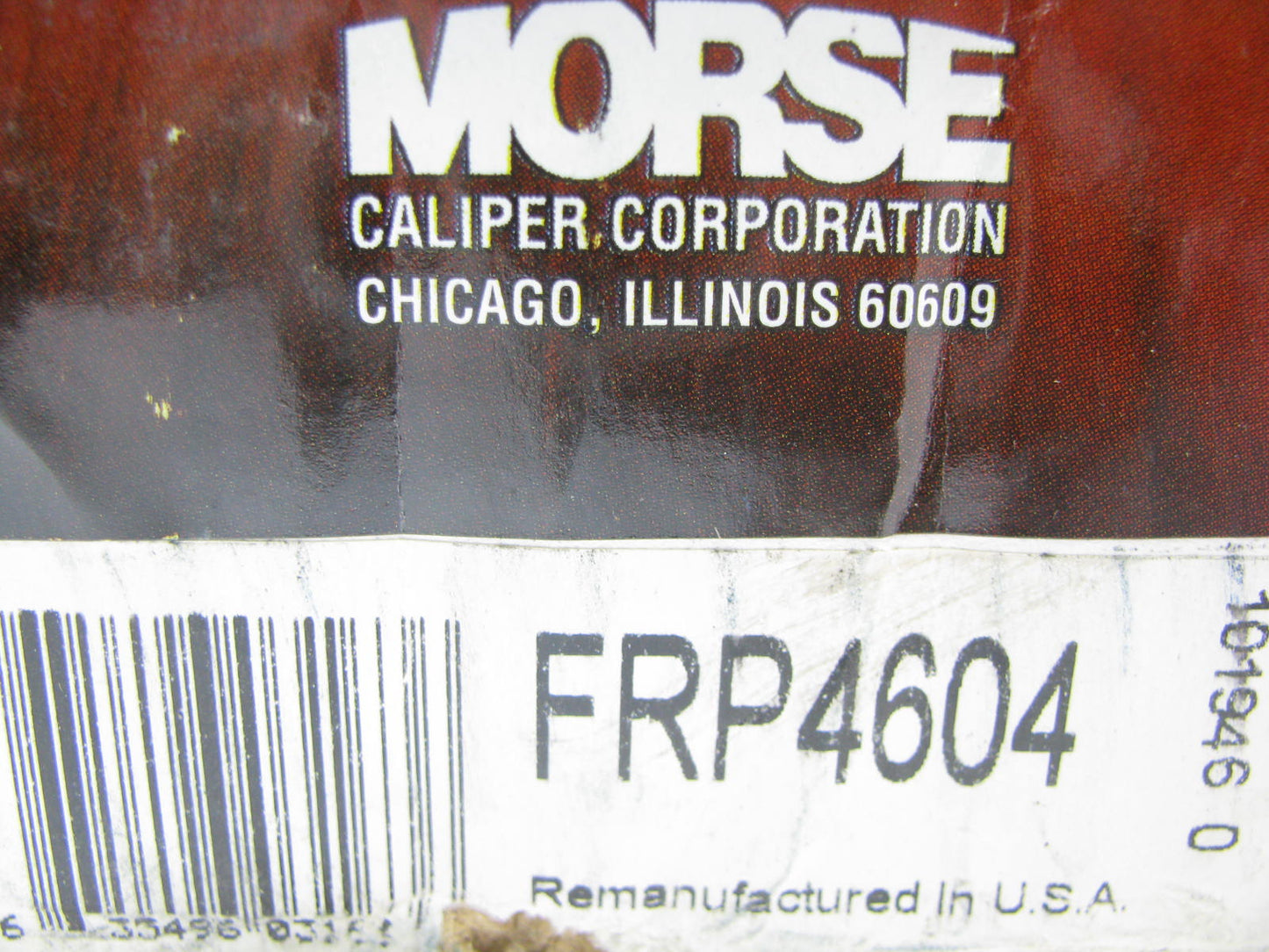 Morse FRP4604 Remanufactured Disc Brake Caliper Set - Rear