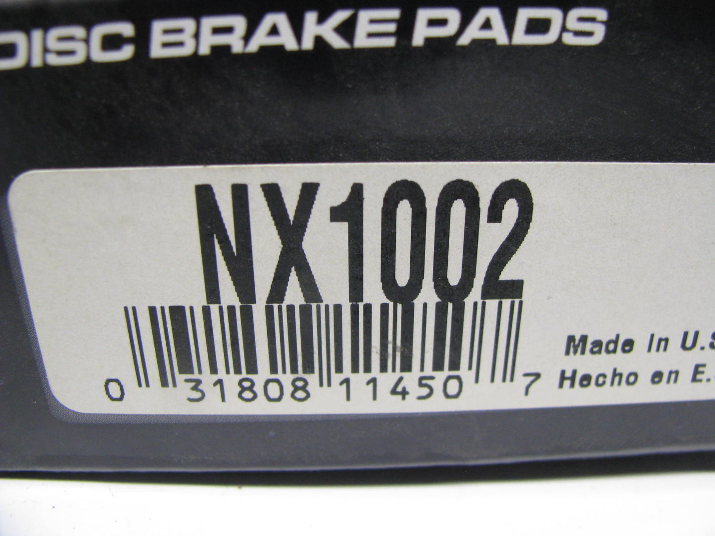 Morse NX1002 Rear Disc Brake Pads For 2002-2005 Mazda Miata