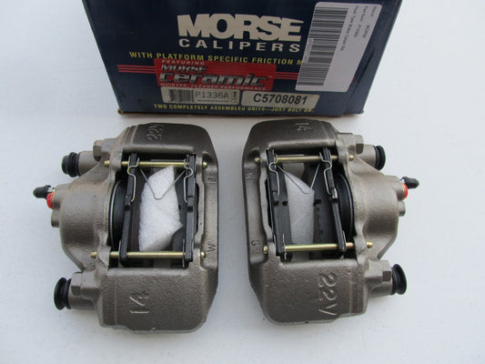 Remanufactured Morse P1336A Front Disc Brake Caliper Set With Brake Pads