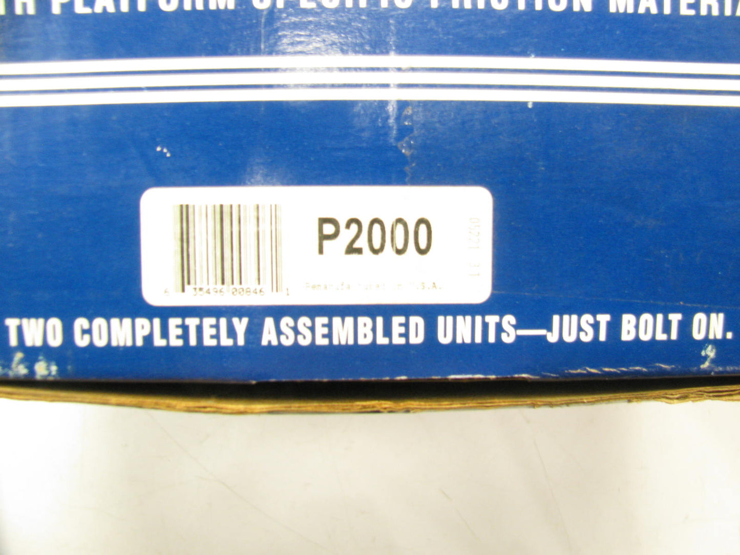 REMAN. Morse P2000 REAR Brake Caliper Set