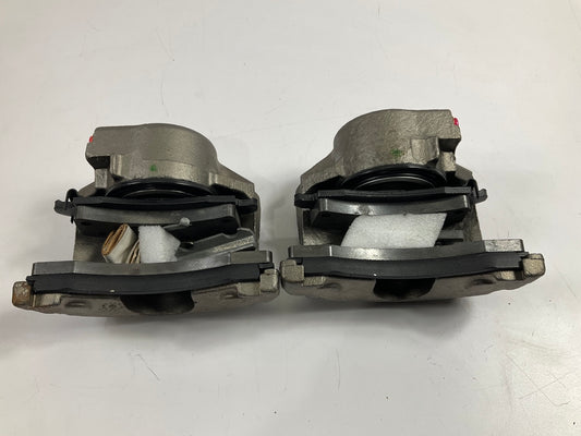 REMAN. Morse P4166 Front Brake Caliper Set Loaded With Brake Pads