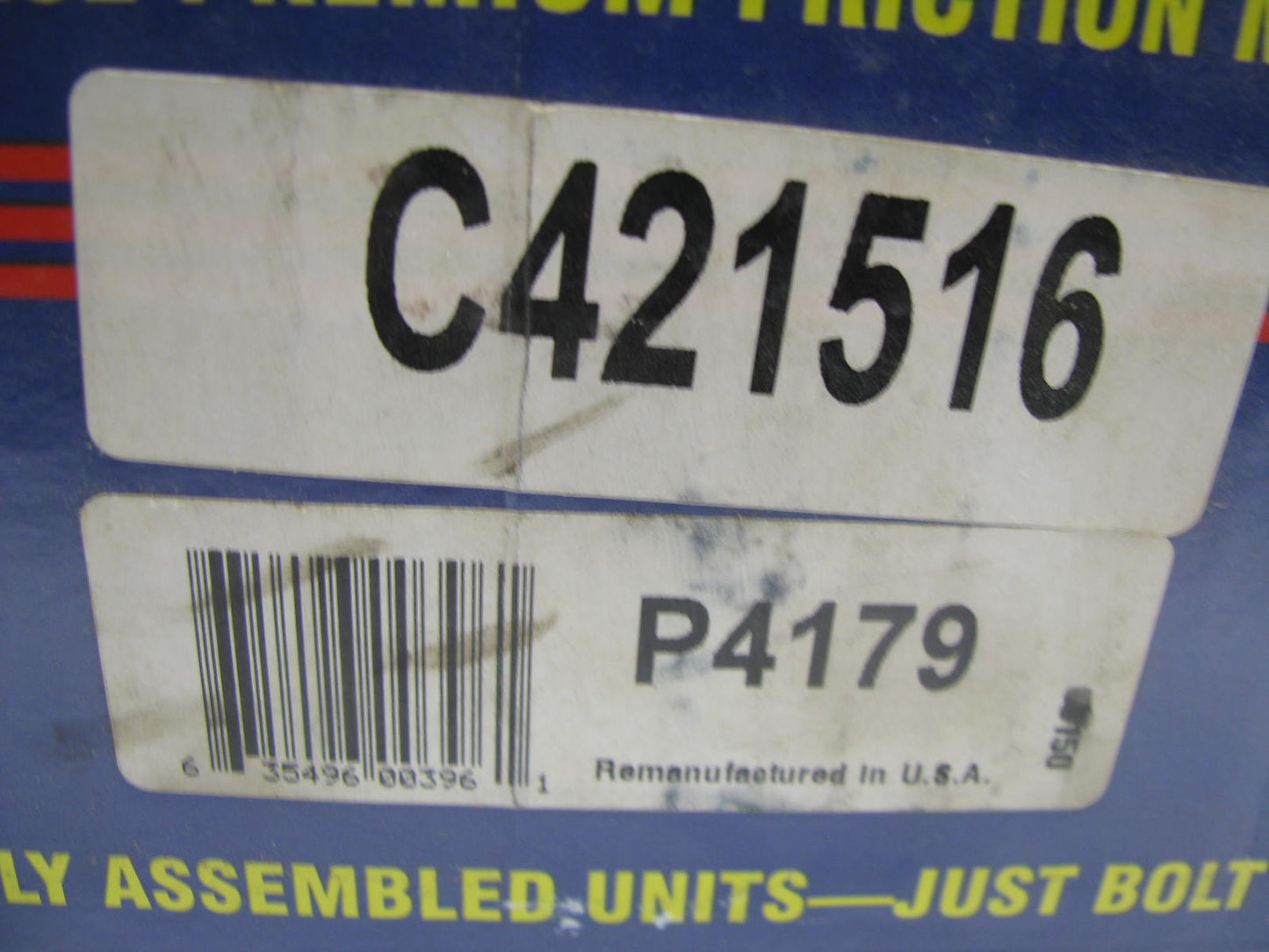 Morse P4179 Brake Caliper Set W/ Brake Pads - Front
