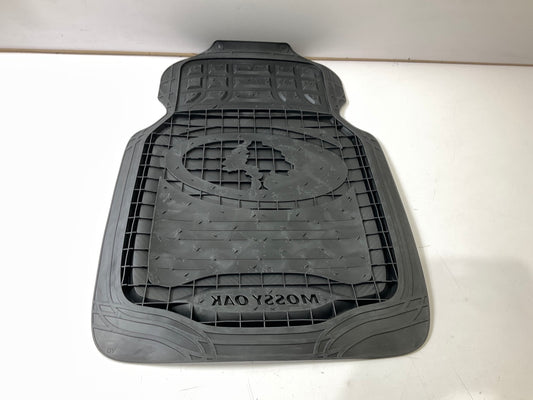 Mossy Oak C000002090299 Black Rubber Universal Trim-to-Fit Floor Mats, Front