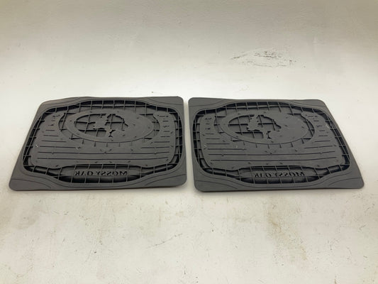 (2) Mossy Oak C000002290199 Rear Camo Rubber Floor Mats, 17''x13'', Truck
