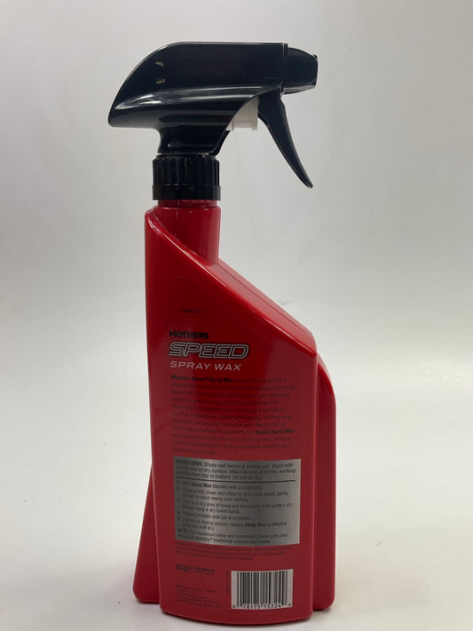MOTHERS 15724 Speed Spray Wax - Shines & Protects - 24 Oz