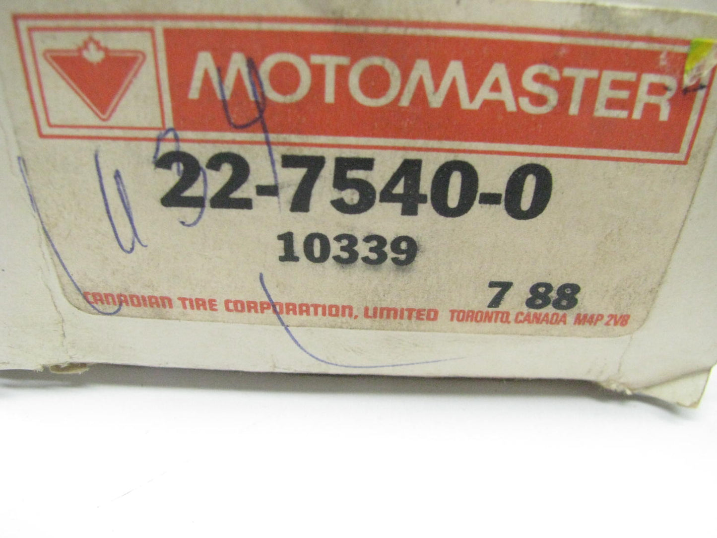 Motomaster 22-7540-0 Suspension Ball Joint Assembly - Front Upper