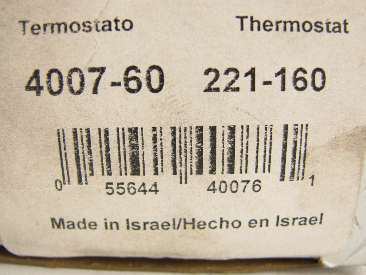 Motorad 4007-60 Engine Coolant Thermostat - 160 Degree
