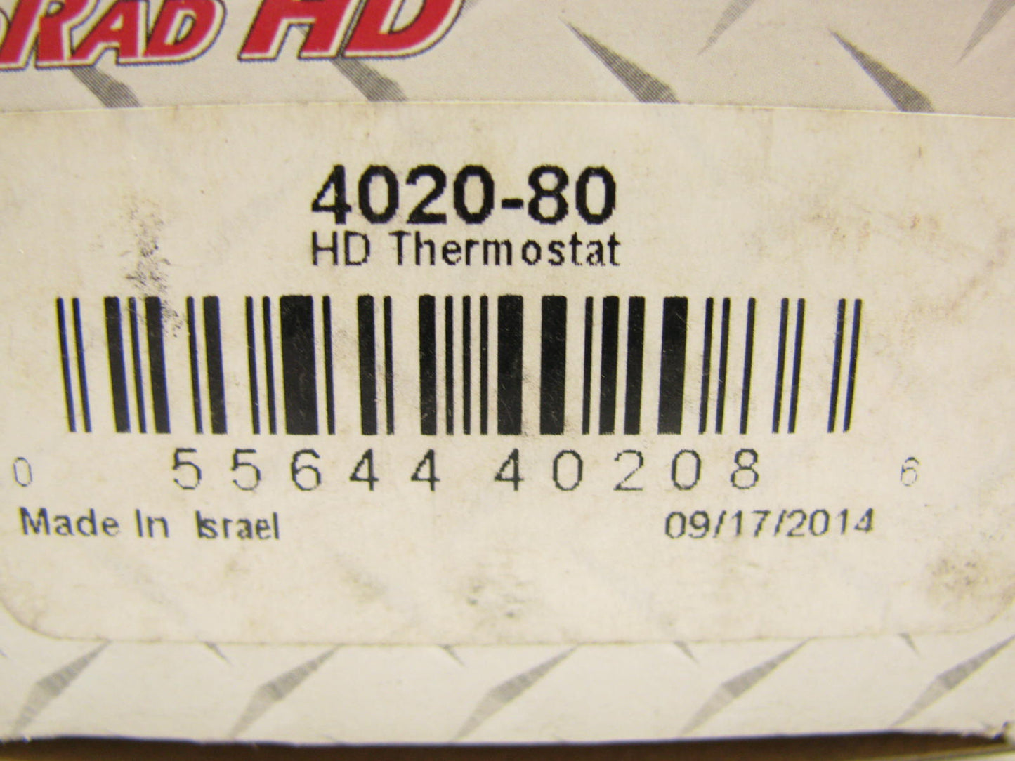 Motorad 4020-80 Engine Coolant Thermostat - 180 Degree