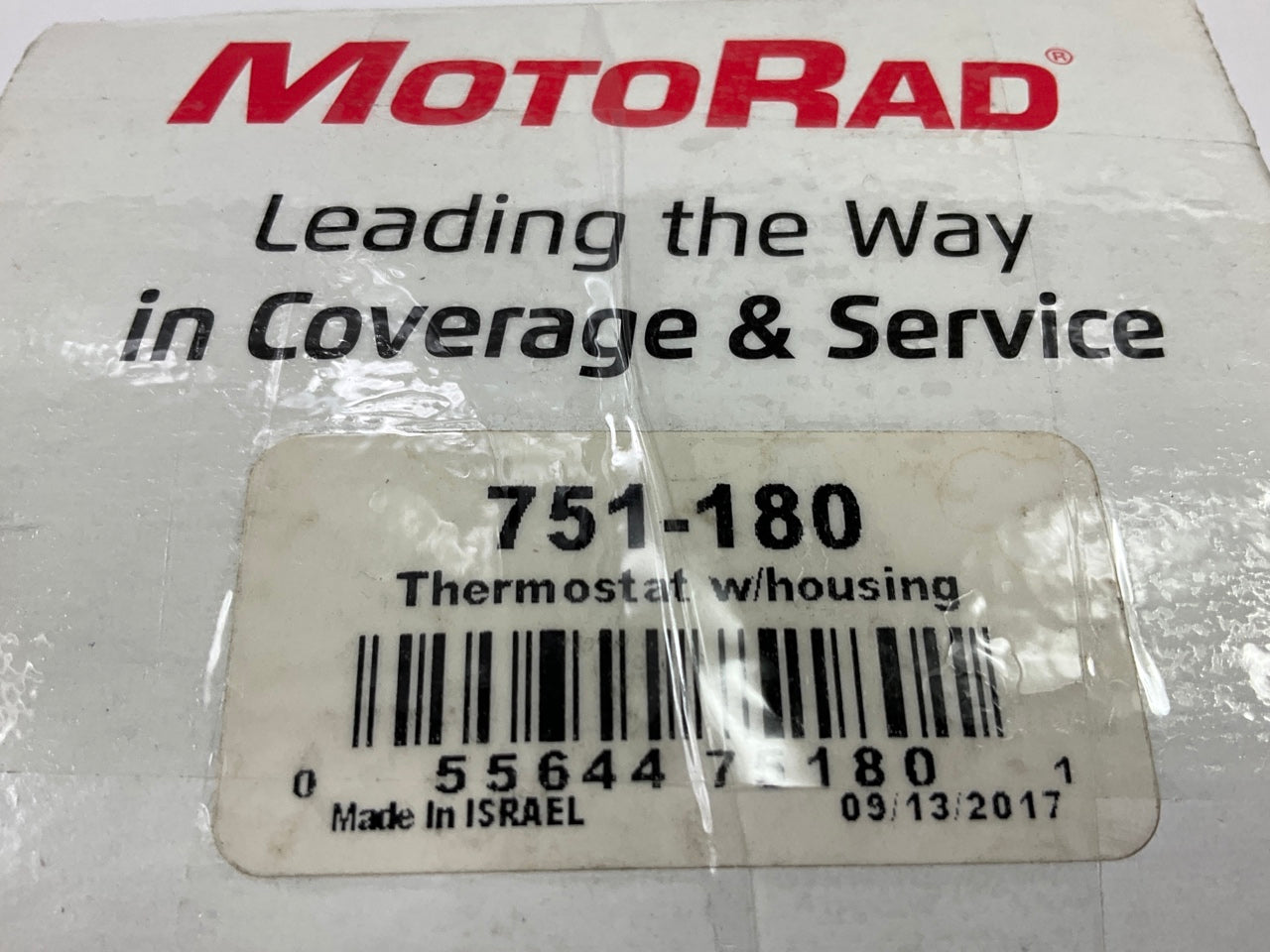 Motorad 751-180 Engine Coolant Thermostat, Comes WITHOUT GASKET