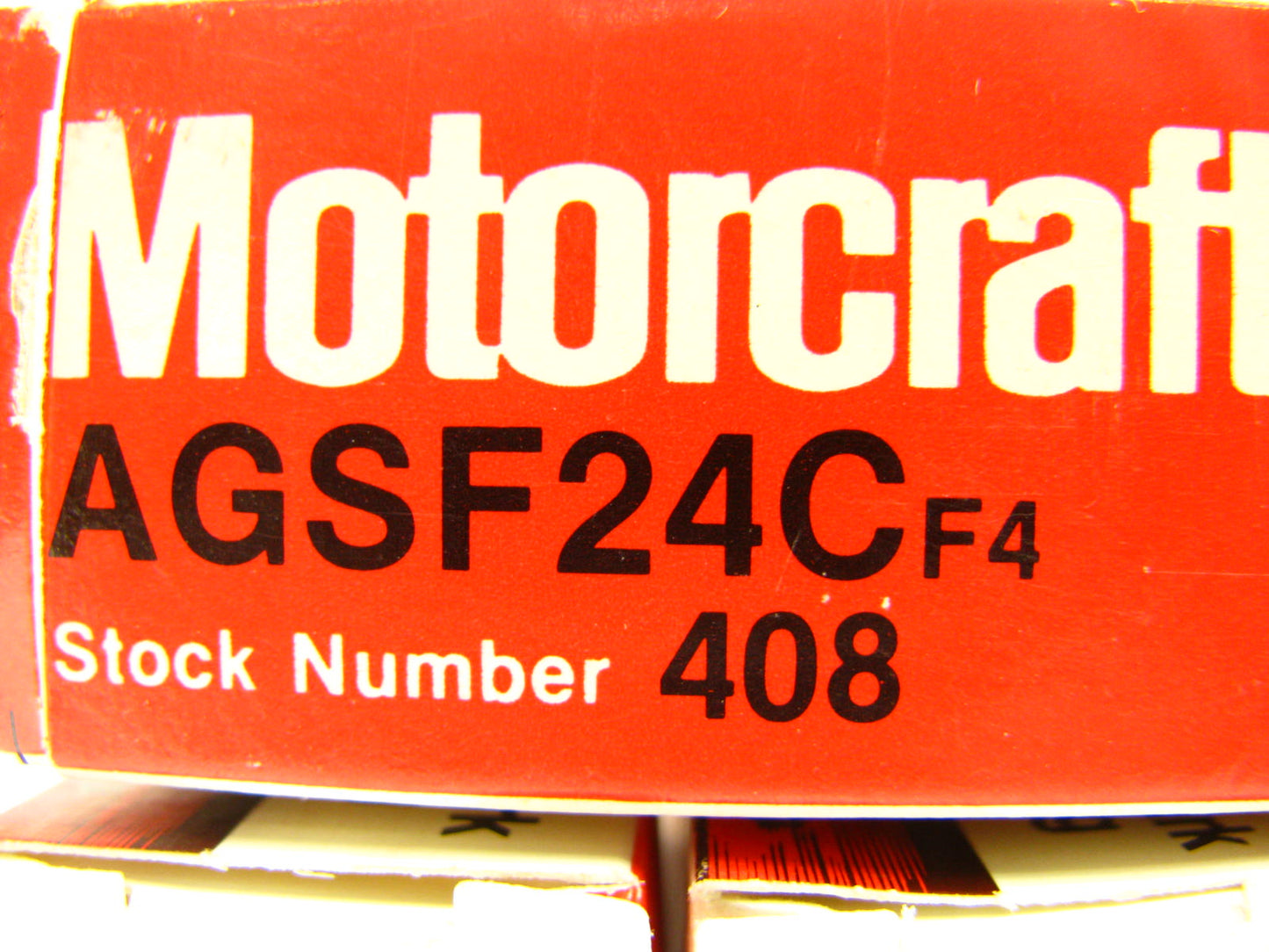 (4) Motorcraft AGSF24C Ignition Spark Plugs 1988-1990 Ford Escort 1.9L-L4 EFI