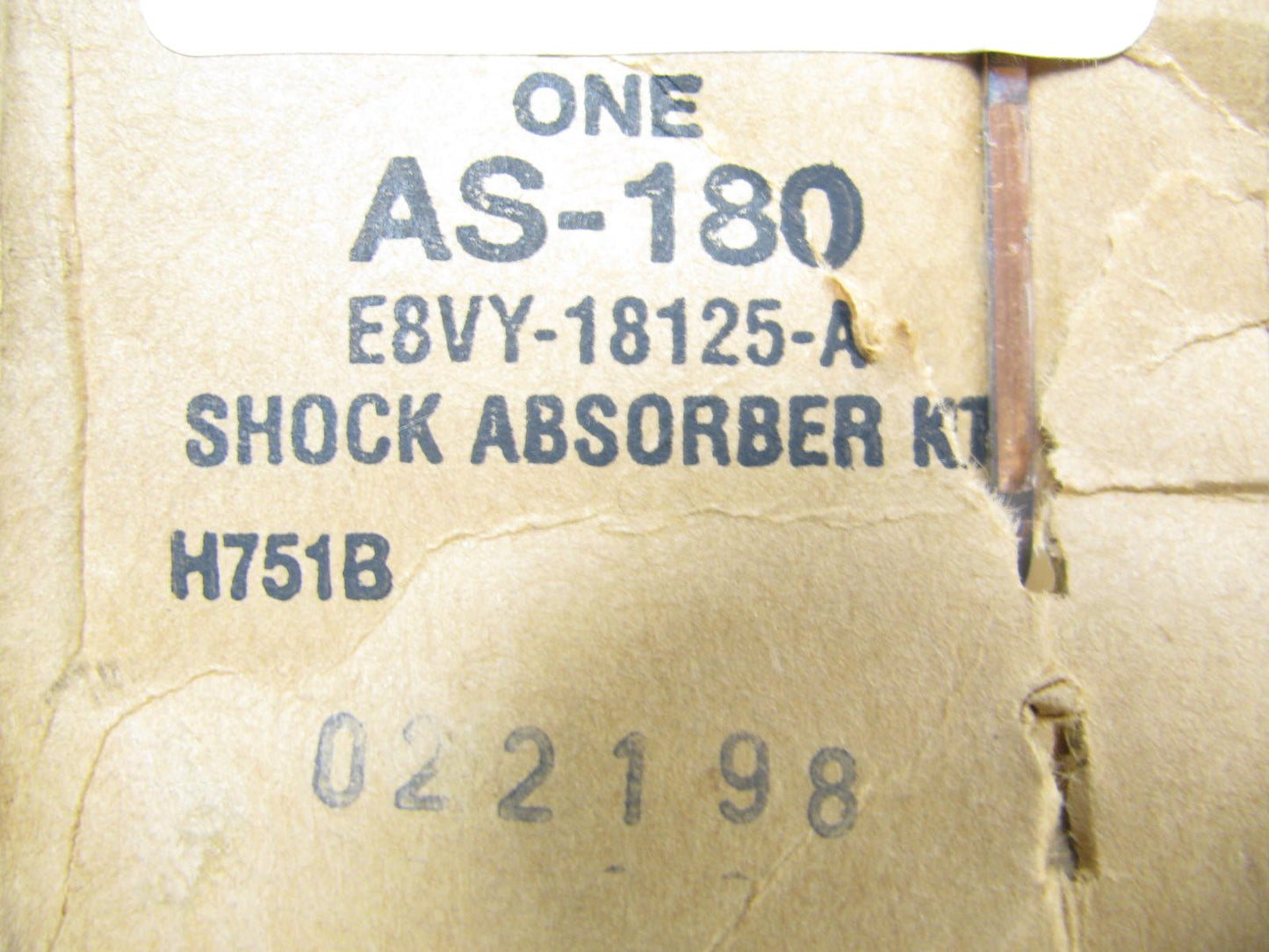 Motorcraft AS-180 - Shock Absorber, Front - E8VY-18125-A