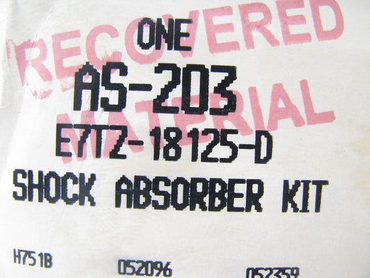 (1) NEW GENUINE Motorcraft AS-203 Rear Shock OEM Ford E7TZ-18125-D