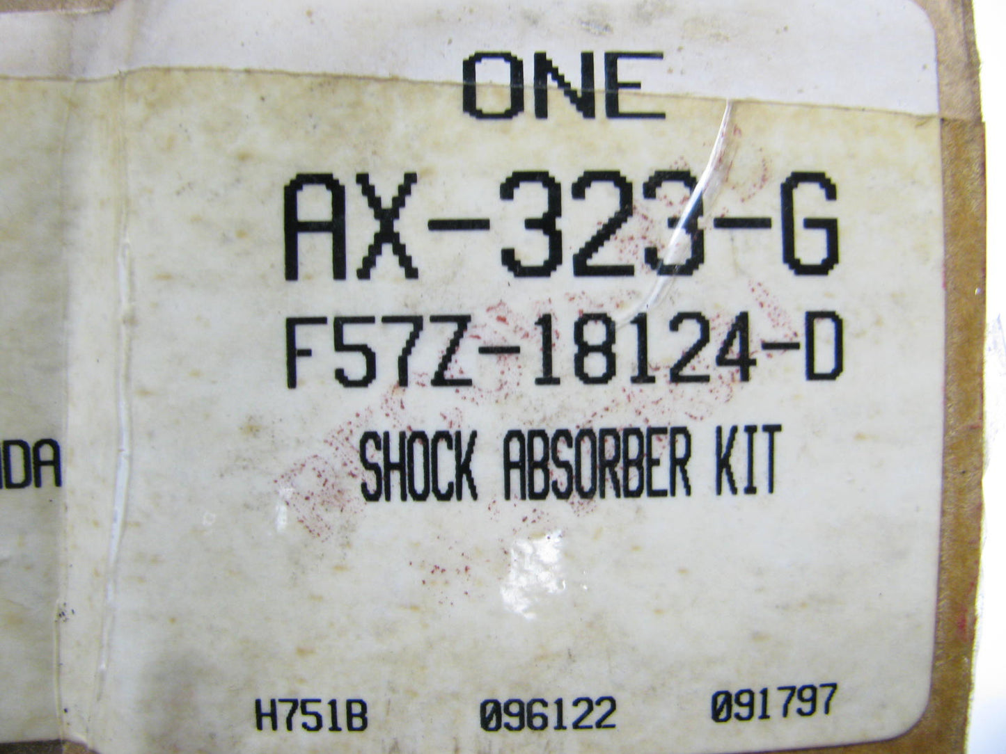 Motorcraft AX-323-G Front Shock Absorber For 1998-2002 Ford Ranger