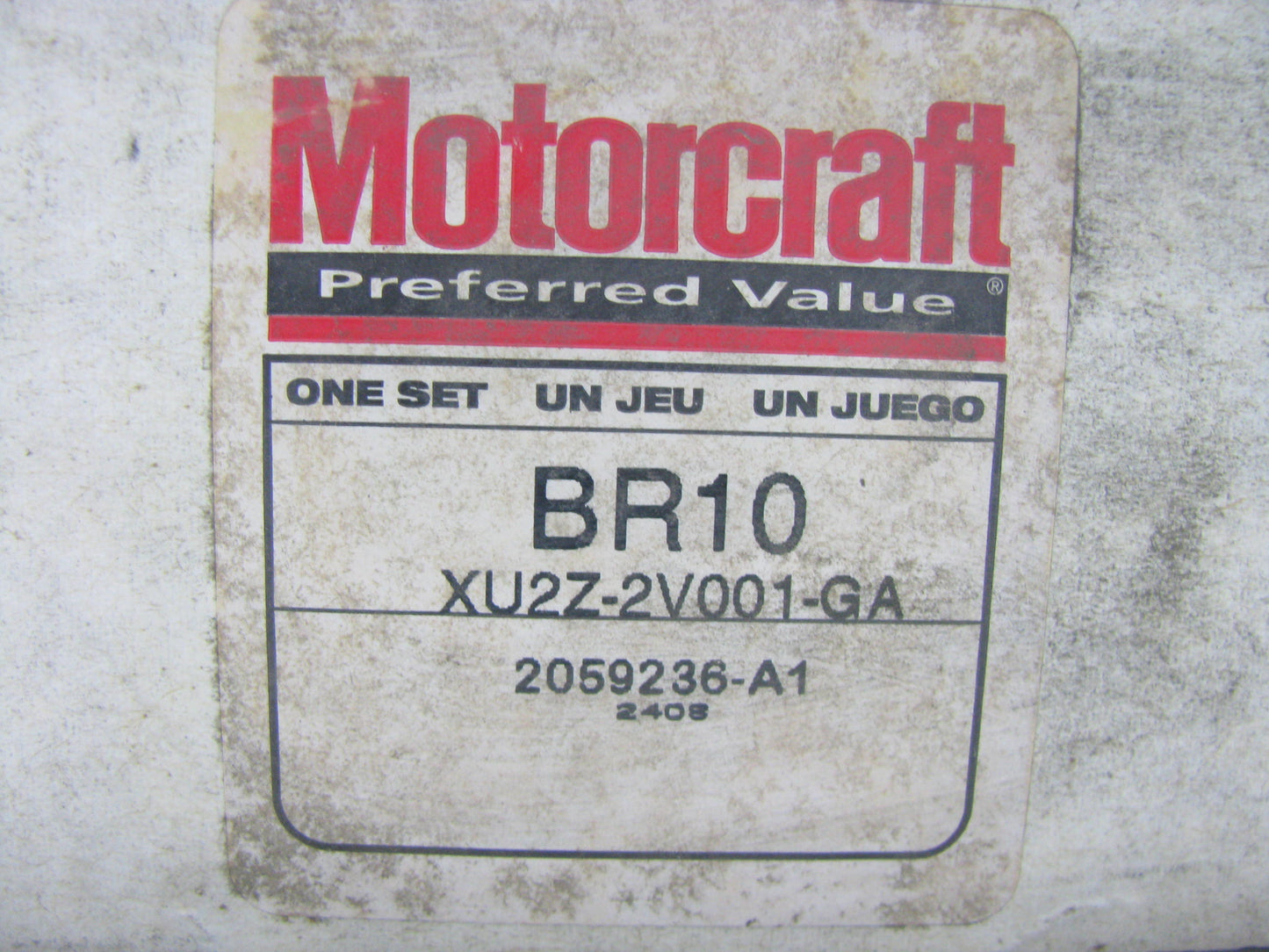NEW GENUINE OEM Motorcraft BR10 FRONT Disc Brake Pads - 1989-1992 Ford Probe