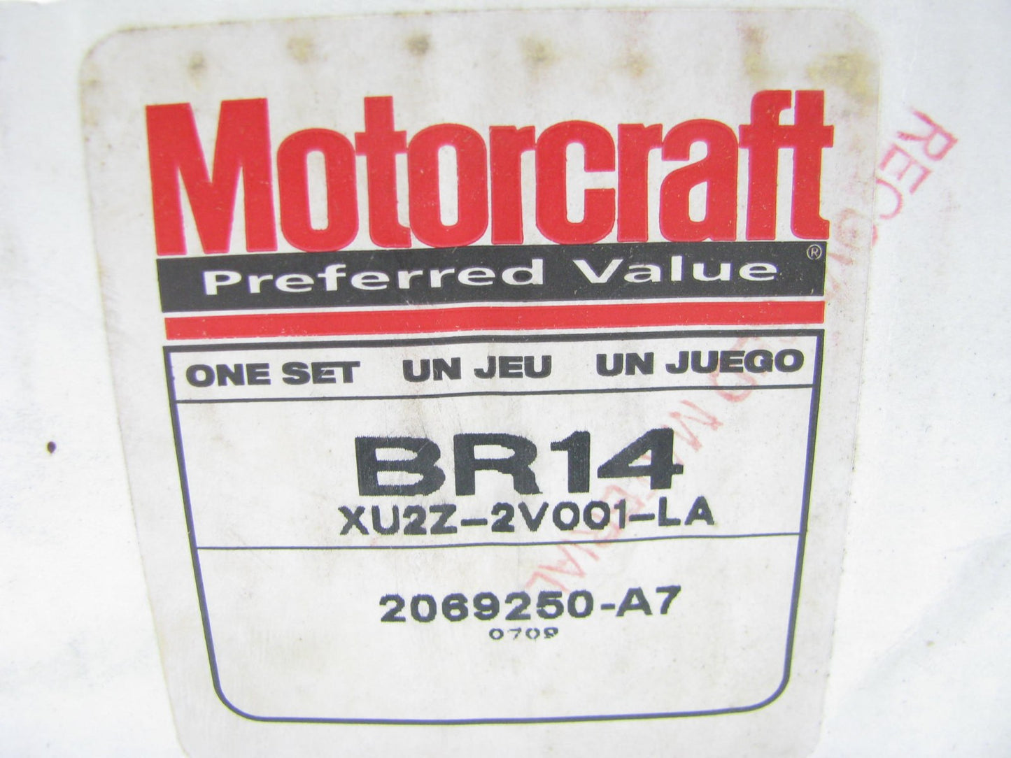 New Genuine OEM Motorcraft FRONT Disc Brake Pads BR14 XU2Z-2V001-LA