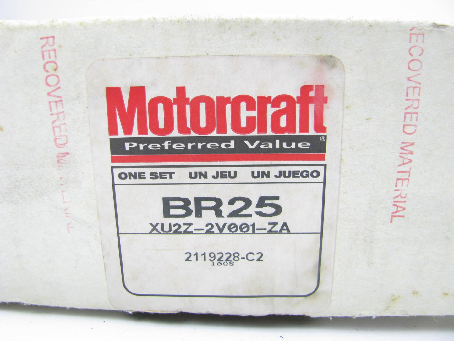 New Genuine OEM FORD Motorcraft FRONT Brake Pads BR25 XU2Z-2V001-ZA