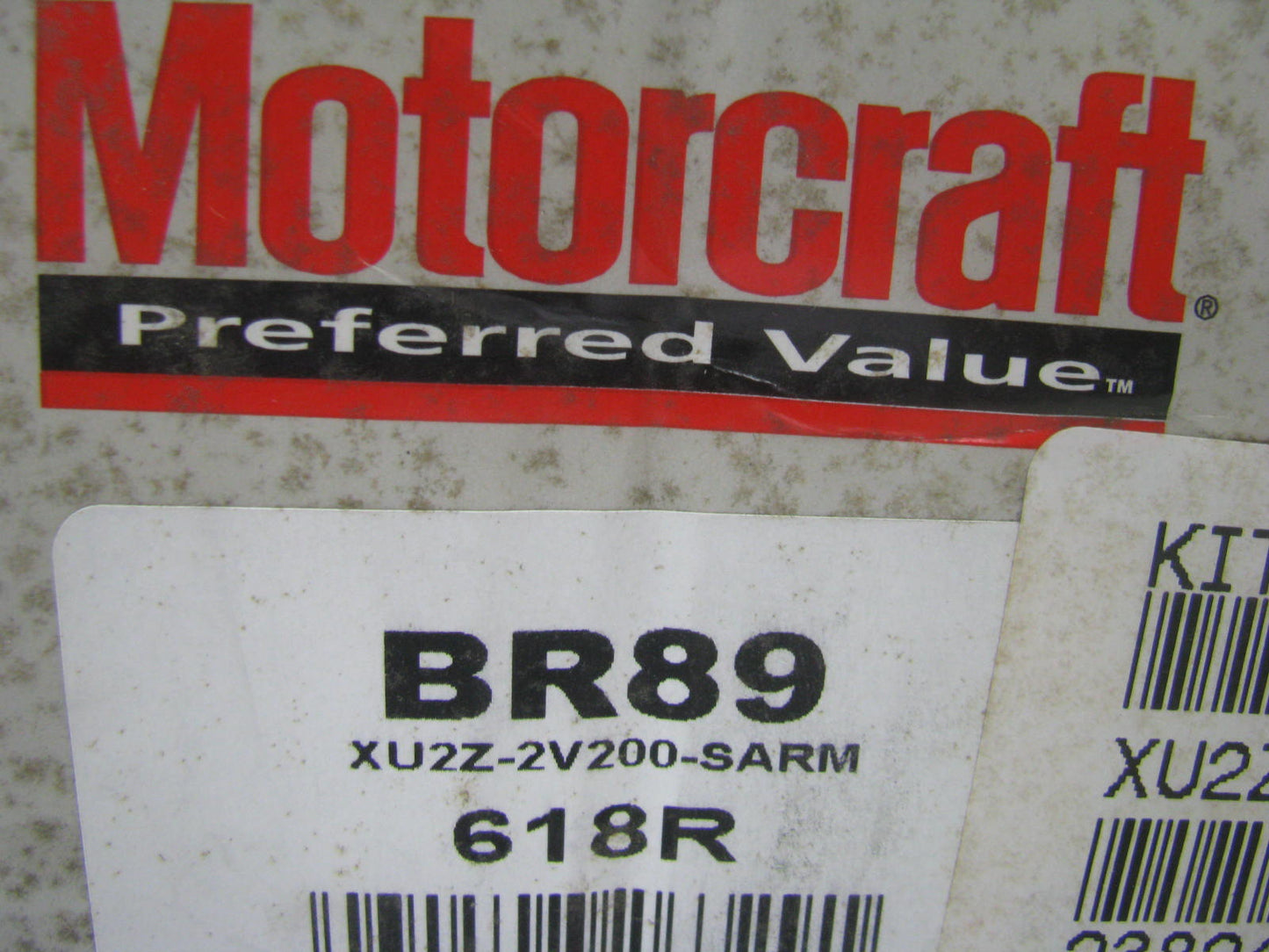 Motorcraft BR89 Relined Rear Drum Brake Shoes For 1989-1997 Thunderbird & Cougar