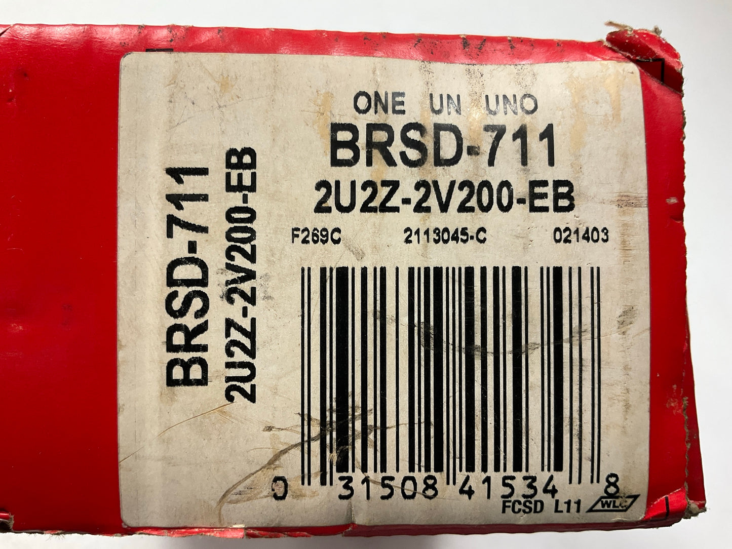 Motorcraft BRSD-711 Superduty Disc Brake Pad Set - 2U2Z-2V200-EB