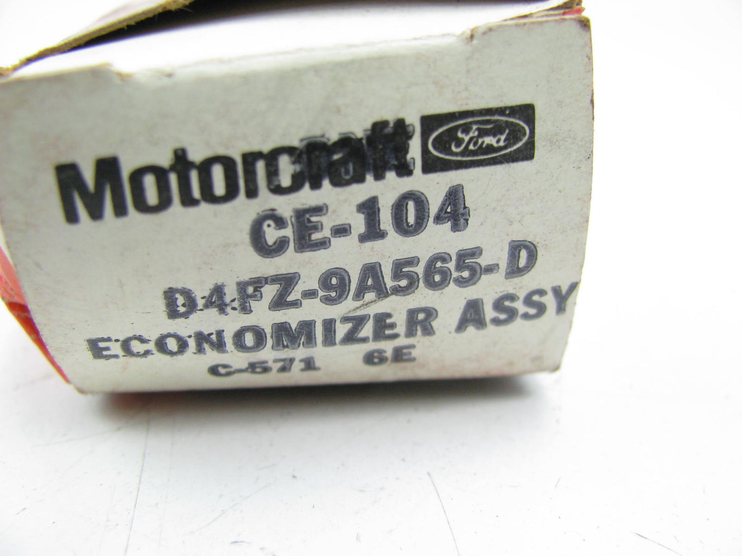 Motorcraft CE-104 Carburetor Fuel Enrichment Valve 74-75 2.3L Holley Weber 2-BBL