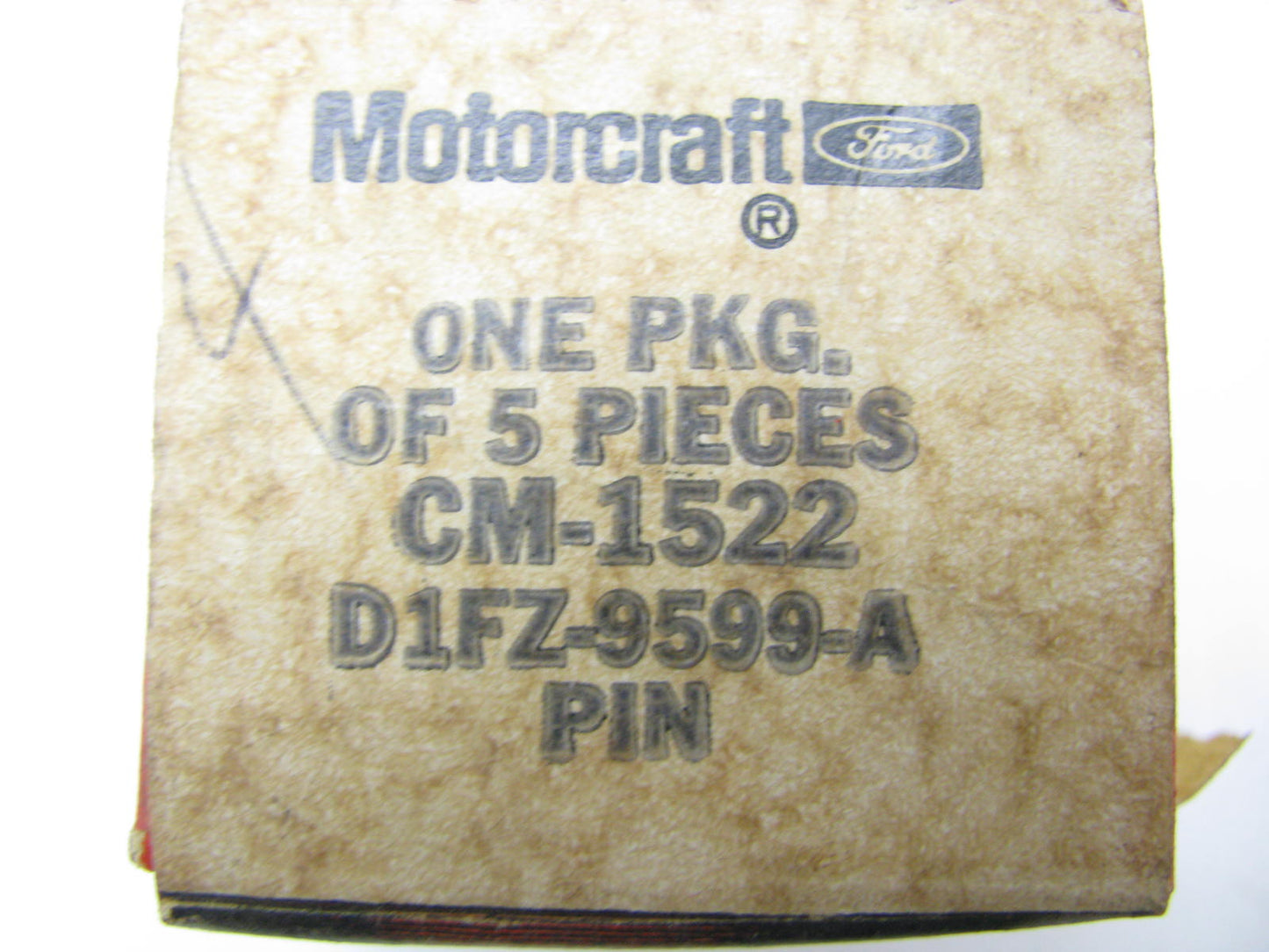 (5) Motorcraft CM-1522 Carburetor Throttle Shaft Spring Retainer Pins Ford 2-BBL