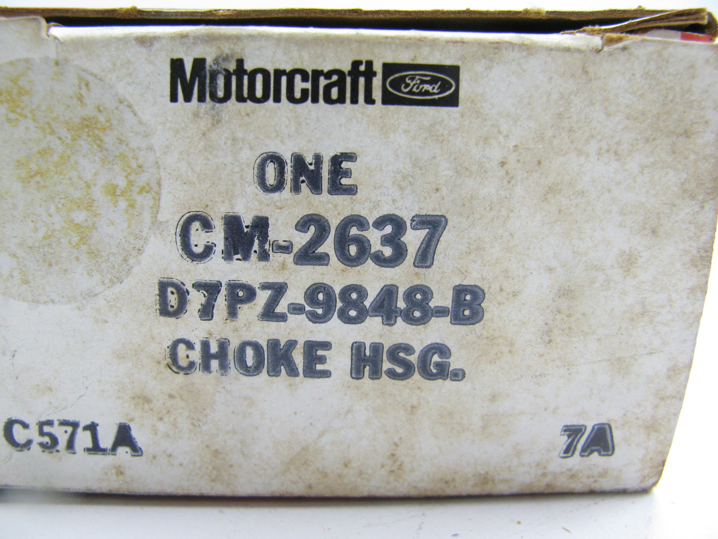 Motorcraft CM-2637 Carburetor Choke Thermostat - D7PZ-9848-B 2C1222 E6152 230158