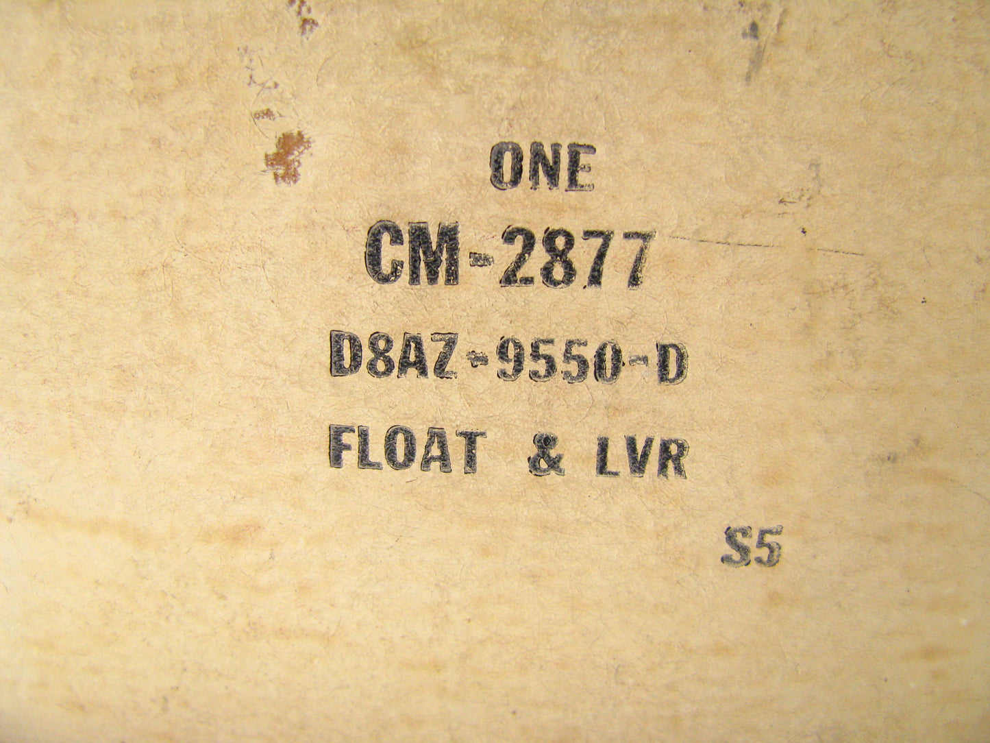 Genuine Motorcraft CM-2877 Carburetor Float - D8AZ-9550-D