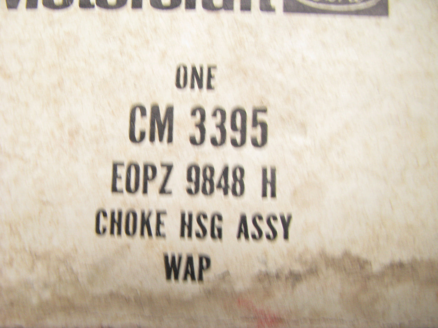 Motorcraft CM-3395 Carburetor Choke Thermostat 1980 Ford 250 Carter 1-BBL YFA