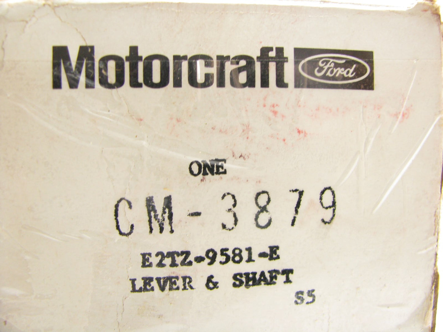 Motorcraft CM-3879 / E2TZ-9581-E Carburetor Lever & Shaft Assembly - 2-BBL V/V