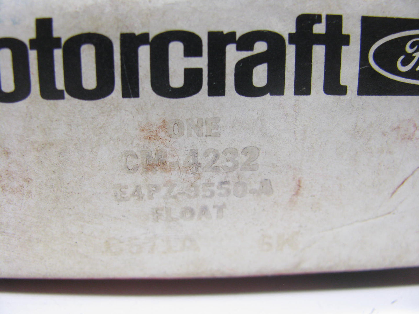 Carb Float Assembly 1984-1987 Ford 2.3L For Holley 1-BBL Part #E4PZ-9550-A
