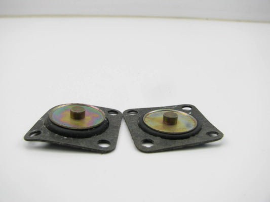 (2) Motorcraft CM-432 Carburetor Accelerator Pump Diaphragm - Autolite 1100 1101