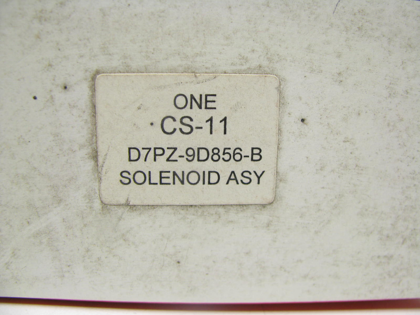 Motorcraft CS-11 Carburetor Idle Stop Solenoid - D7PZ-9D856-B