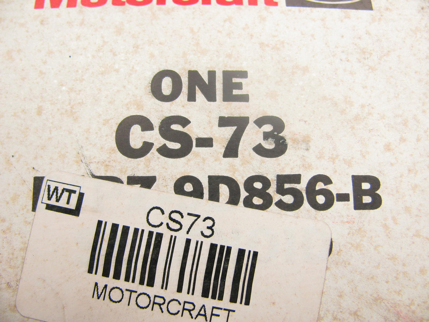 NOS Genuine OEM Motorcraft CS73 Idle Stop Solenoid Actuator 1984-1987 Ford 2.3L