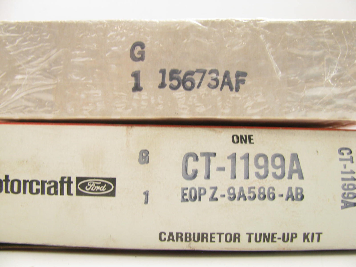OEM Motorcraft CT-1199A Carburetor Rebuild Kit For Holley 1-BBL 1946 Carb. Ford