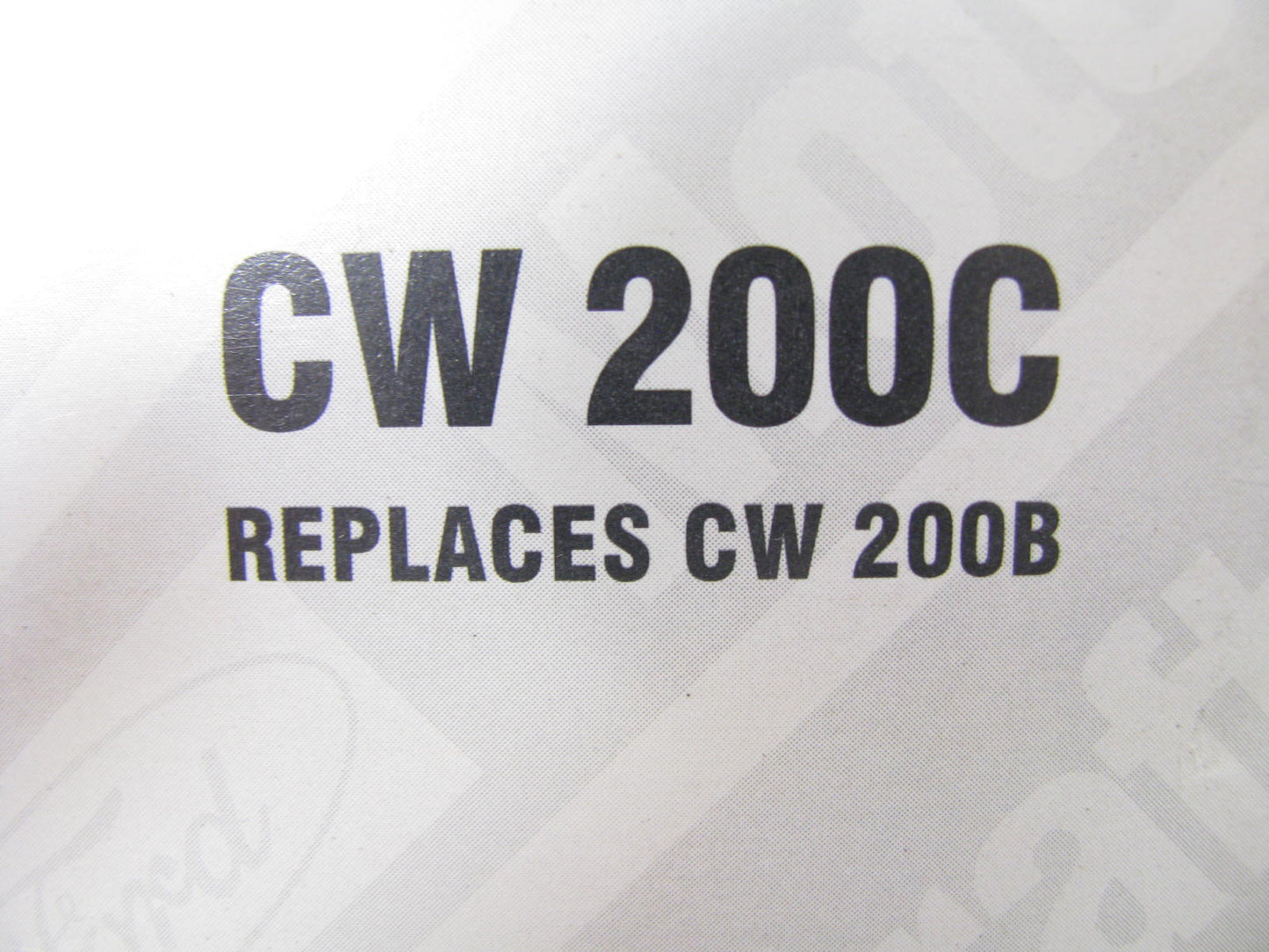 Motorcraft CW200C Water Pump Thermostats Caps Ford Apps Parts Catalog 1998