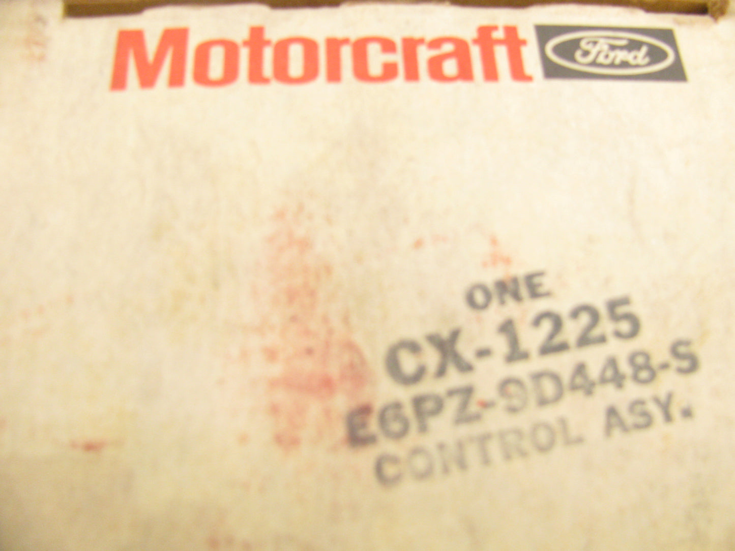 Motorcraft CX-1225 EGR Valve E6PZ-9D448-S - UNKNOWN EXACT FITMENT