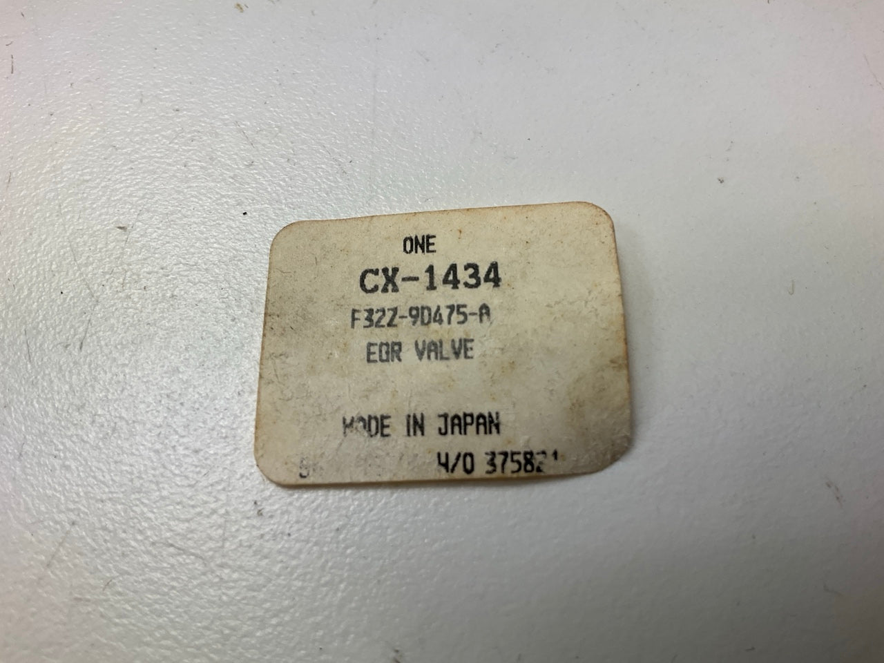 Motorcraft CX-1434 EGR Valve For 1993 Ford Probe 2.0L FEDERAL