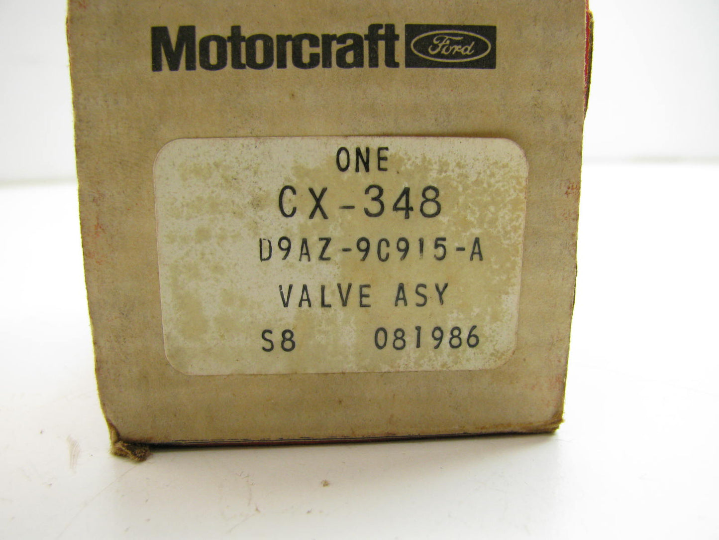 Motorcraft CX-348 Fuel Vapor Storage Canister Purge Valve OEM 1979 LTD 351W-V8