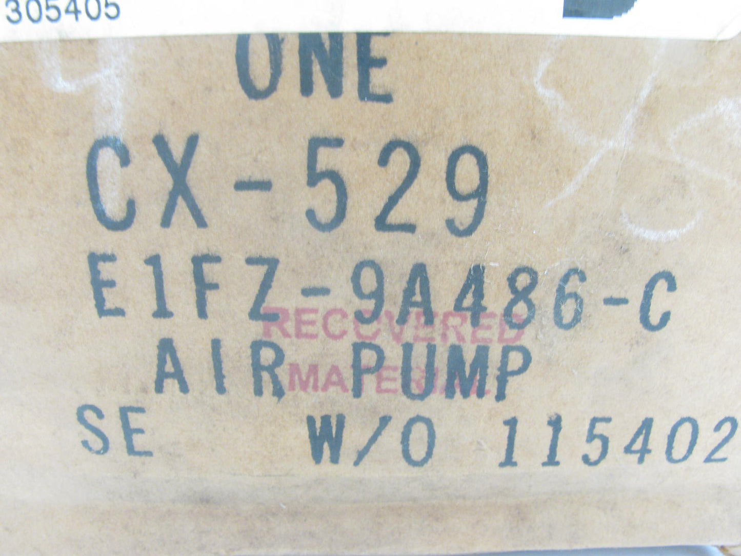 Motorcraft CX-529 Secondary Air Injection Pump - E1FZ-9A486-C