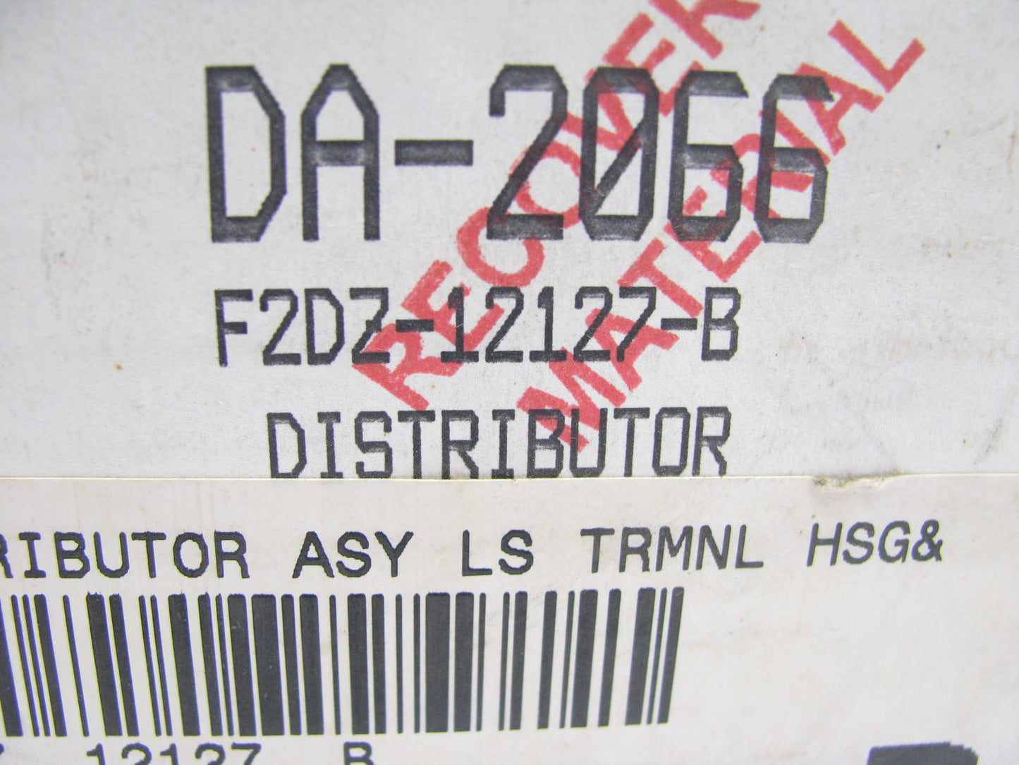 Motorcraft DA2066 Ignition Distributor 1992-1995 Ford Taurus 3.0L OHV V6 Vulcan