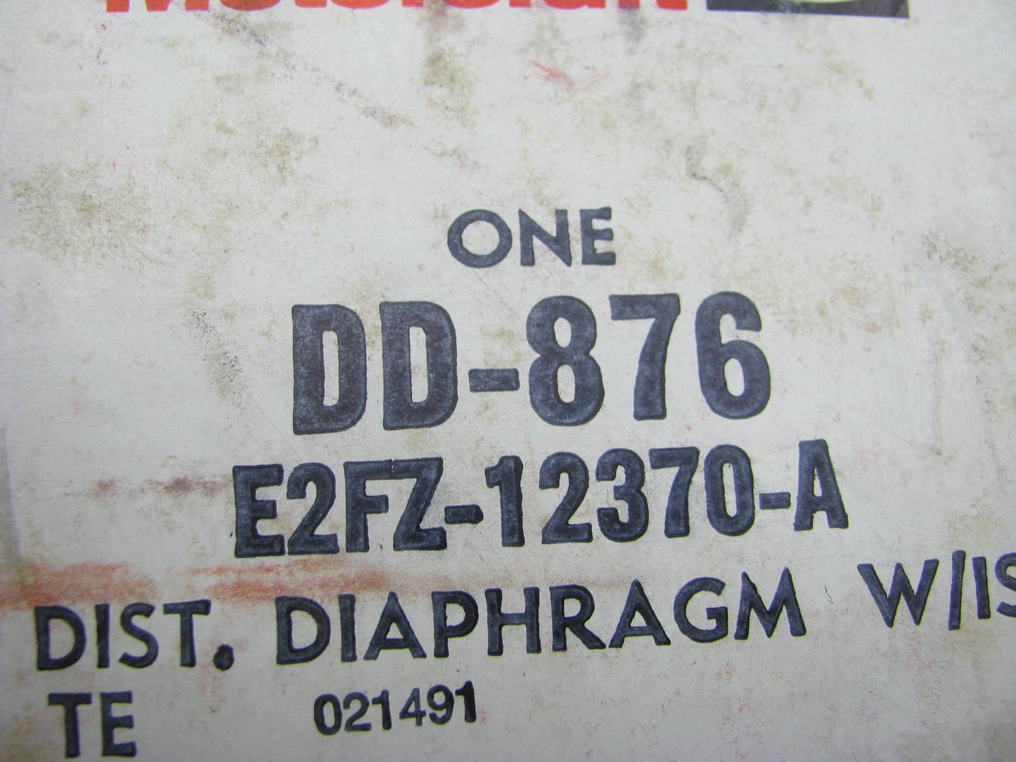 Motorcraft DD-876 Distributor Vacuum Advance OEM Ford E2FZ-12370-A