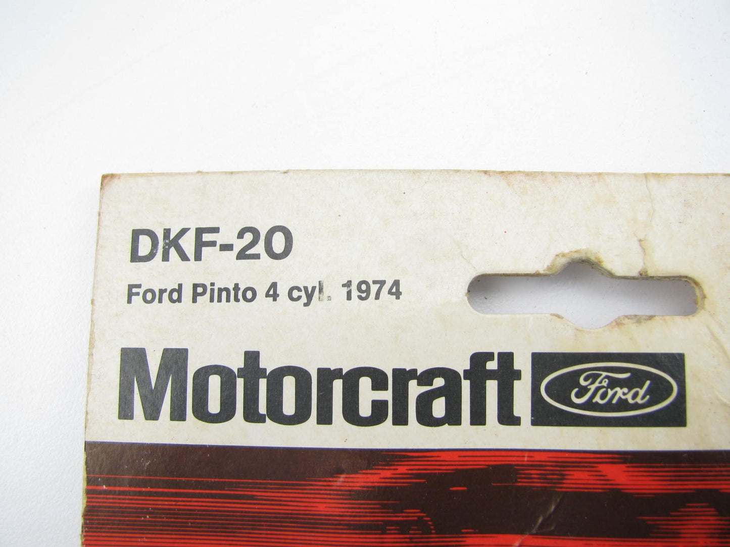 Motorcraft DKF20 Ignition Tune Up Kit 1974 Ford Pinto (Rotor, Points, Condenser)