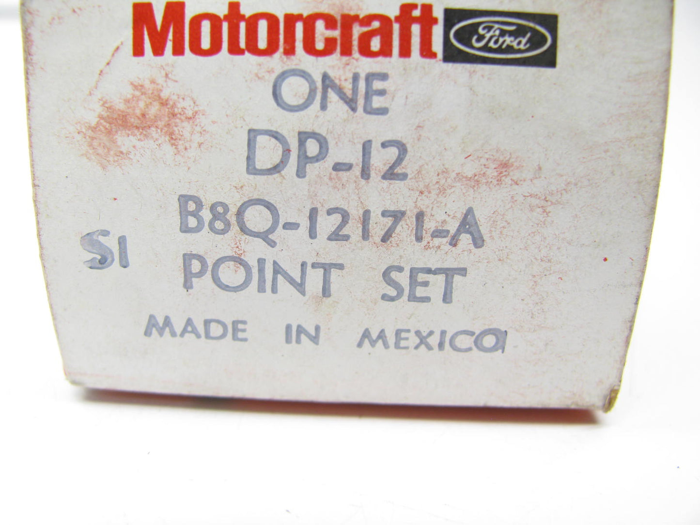 Motorcraft DP-12 Distributor Ignition Points Contact Set