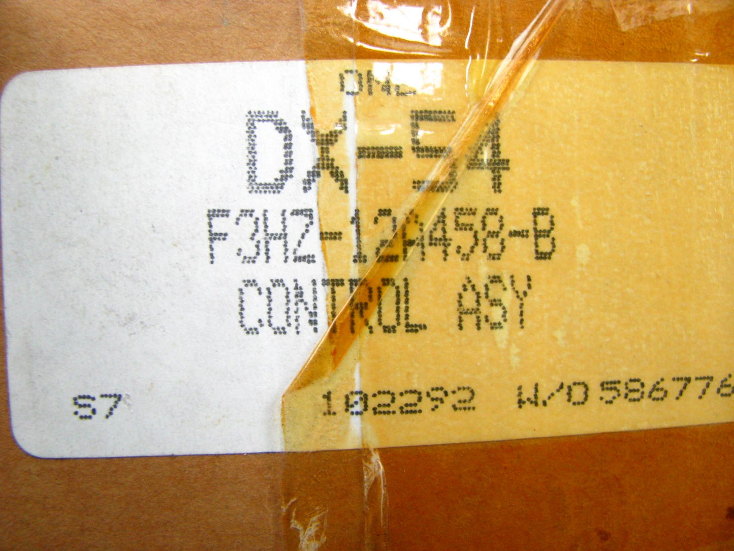 NEW GENUINE Motorcraft DX-54 Engine Speed Control Governor Module F3HZ-12A458-B