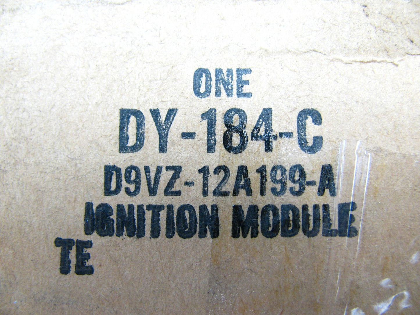 Motorcraft DY-184-C Ignition Control Module Genuine OEM Ford D9VZ-12A199-A